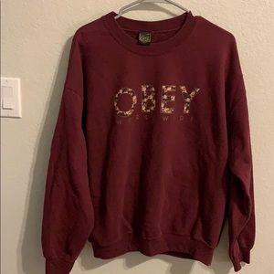 obey sweatshirt